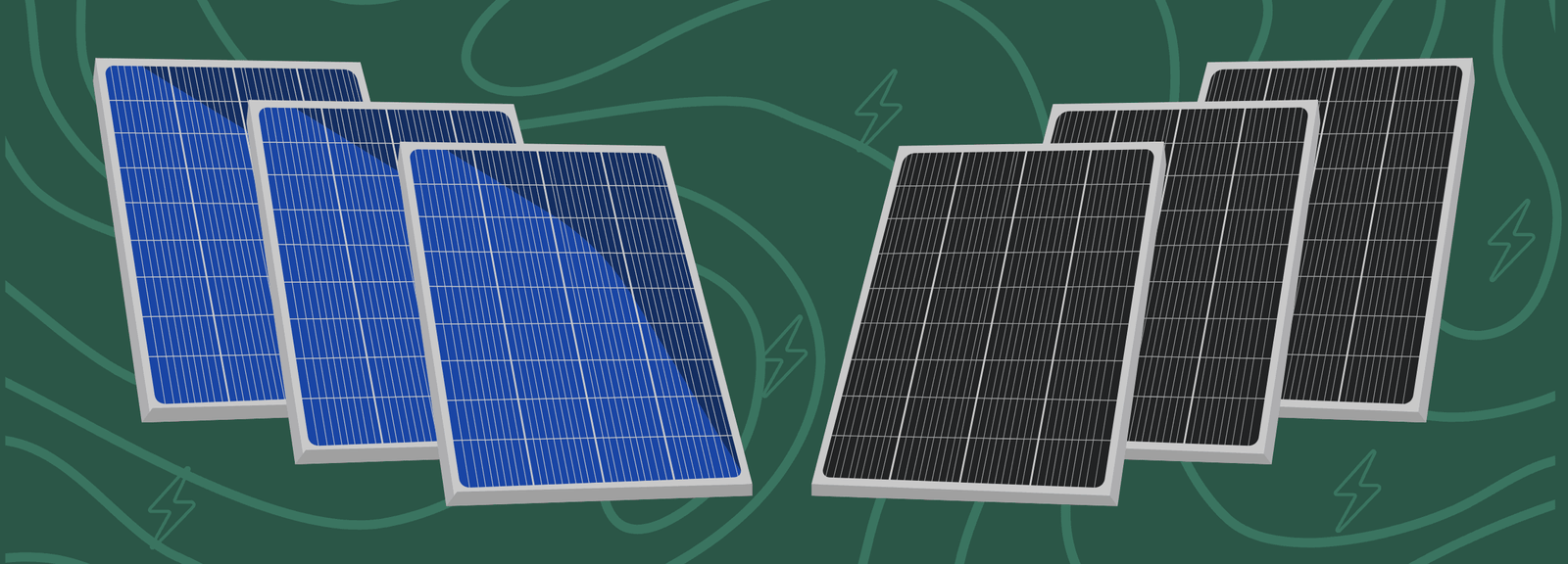 diferencioa entre anel solar monocristalino y panel solar policistalino