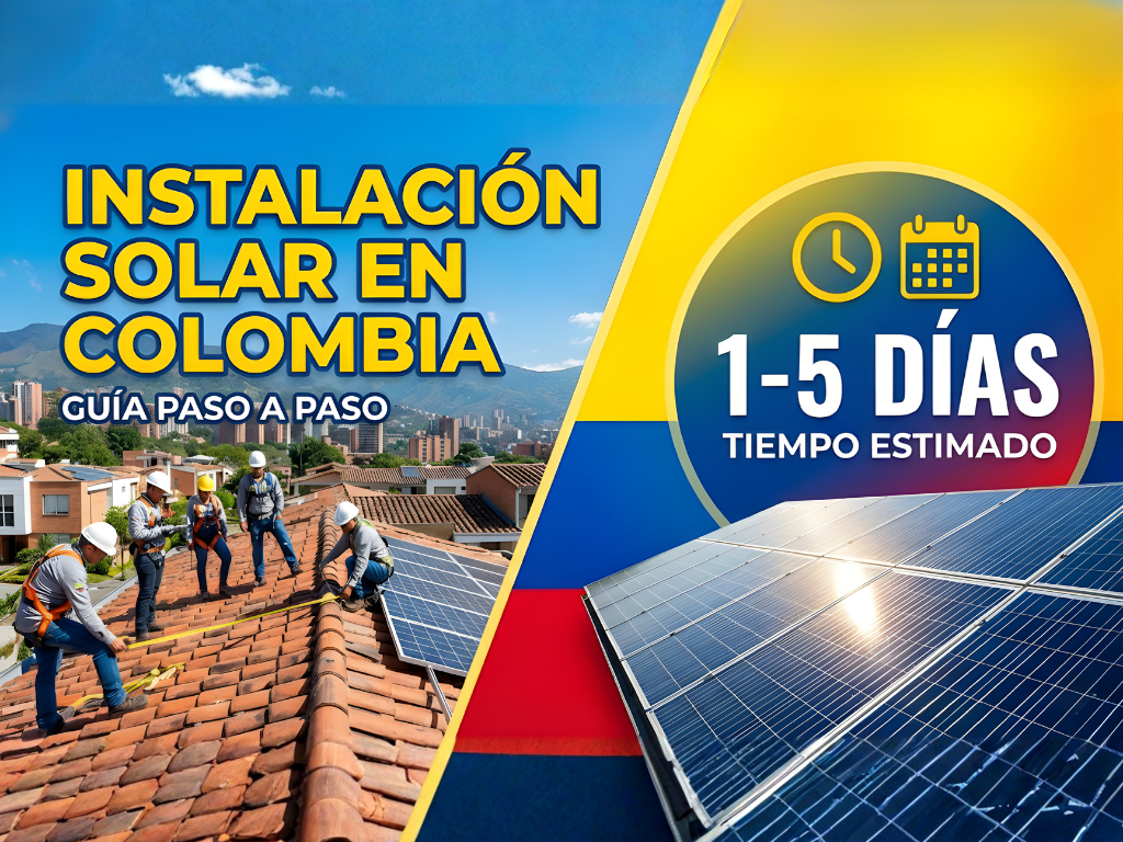 INSTALAR PANELES Energía solar